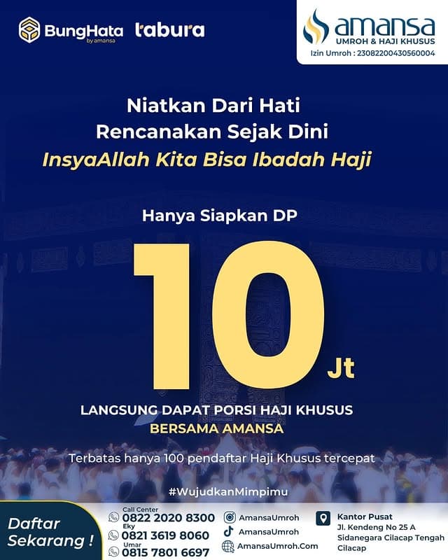 Manasik Umroh pra-keberangkatan — pembekalan ibadah wajib ba