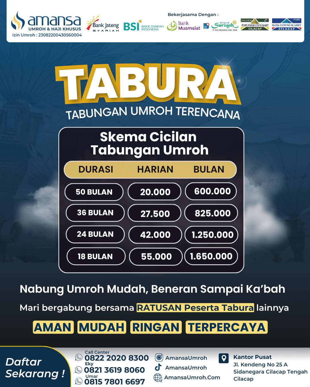 Tabura: Solusi Tabungan Terencana yang Ringan, Aman, dan Membantu Mewujudkan Impian