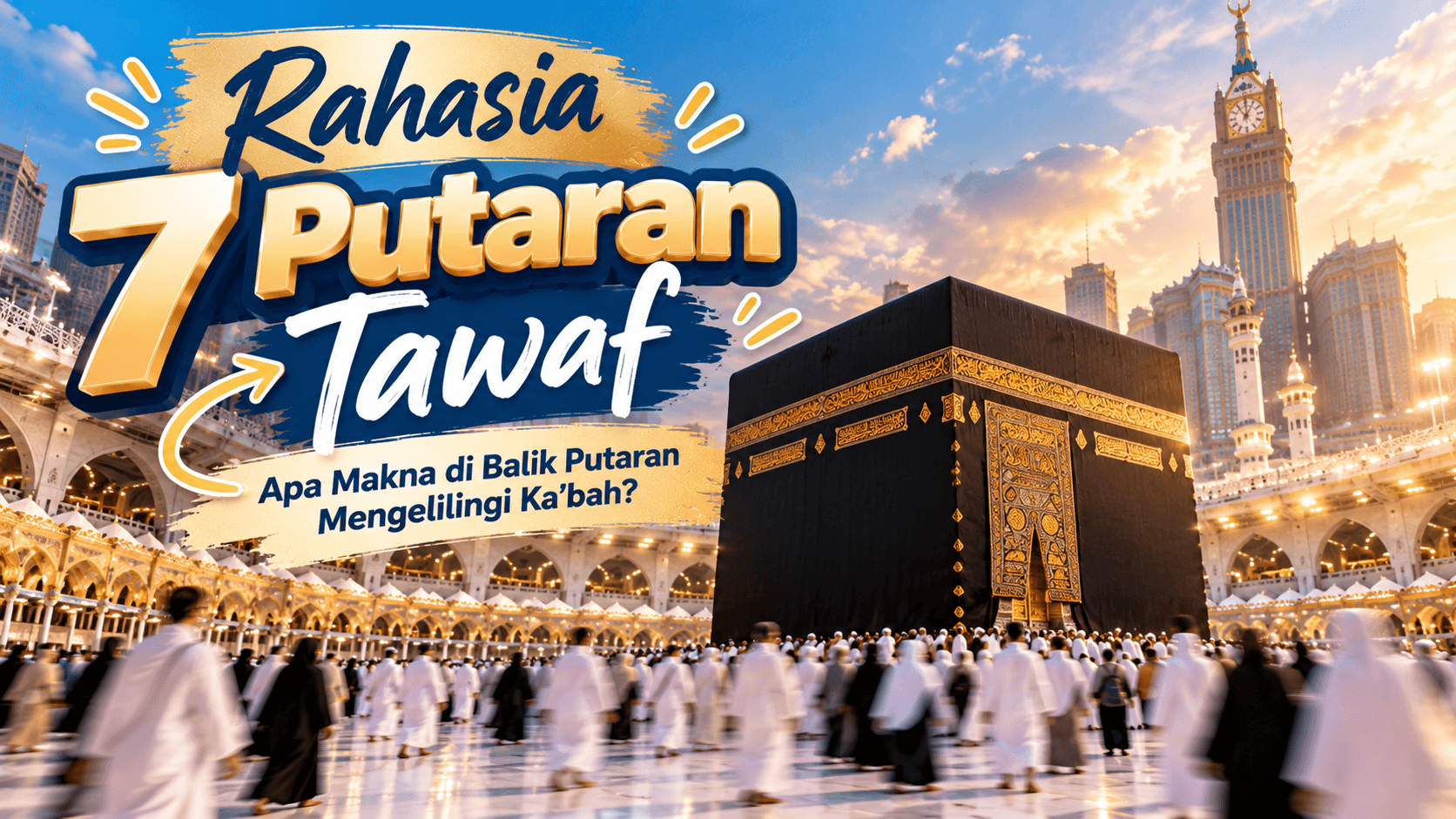 Rahasia 7 Putaran Tawaf: Apa Makna di Balik Putaran Mengelilingi Ka'bah?